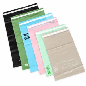 Assorted colored mailers with peel-and-seal flaps