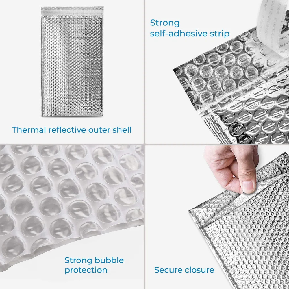 Metallic Bubble Bags - Image 5