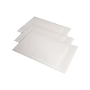 White padded mailers in assorted sizes