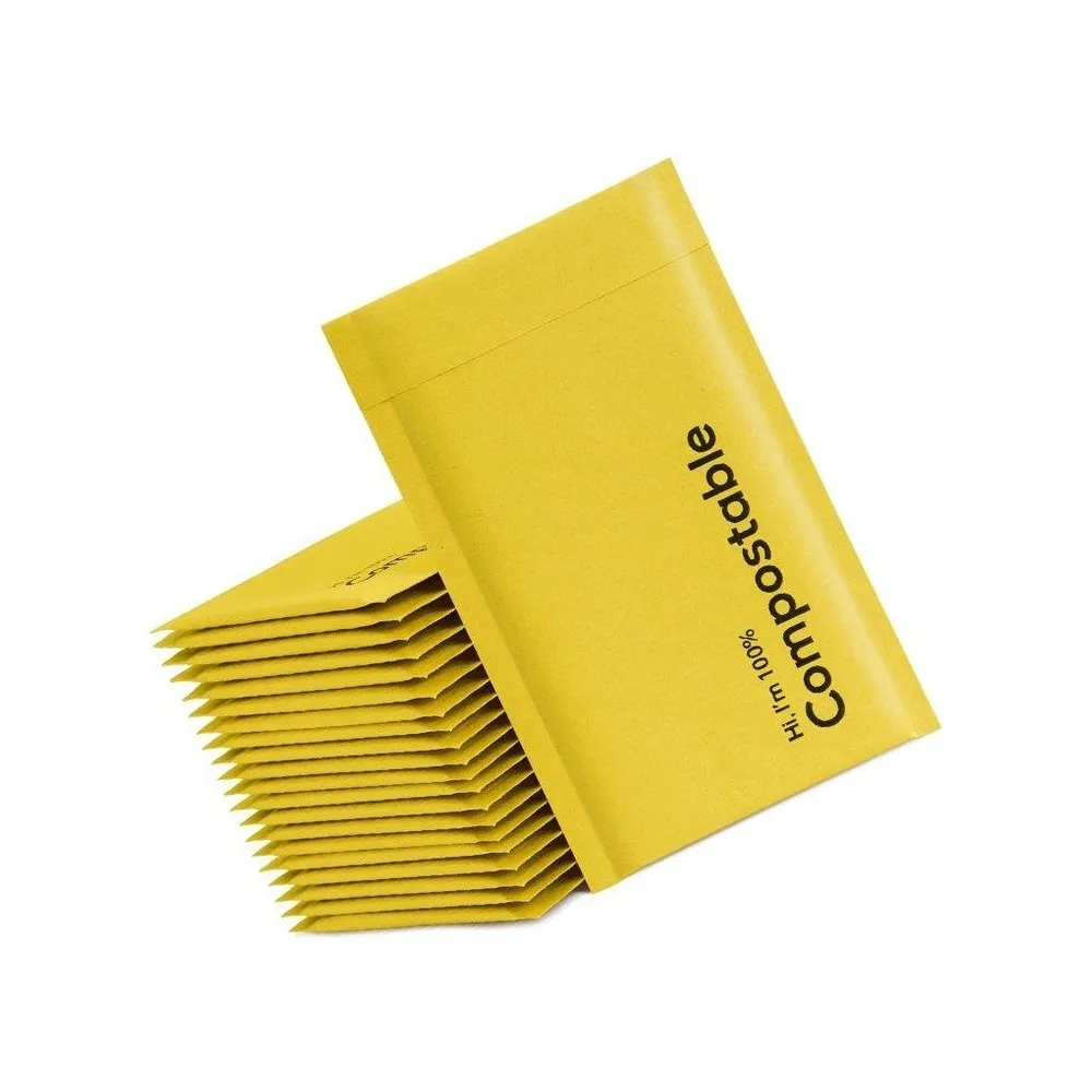 Compostable Kraft Bubble Mailer - Image 3